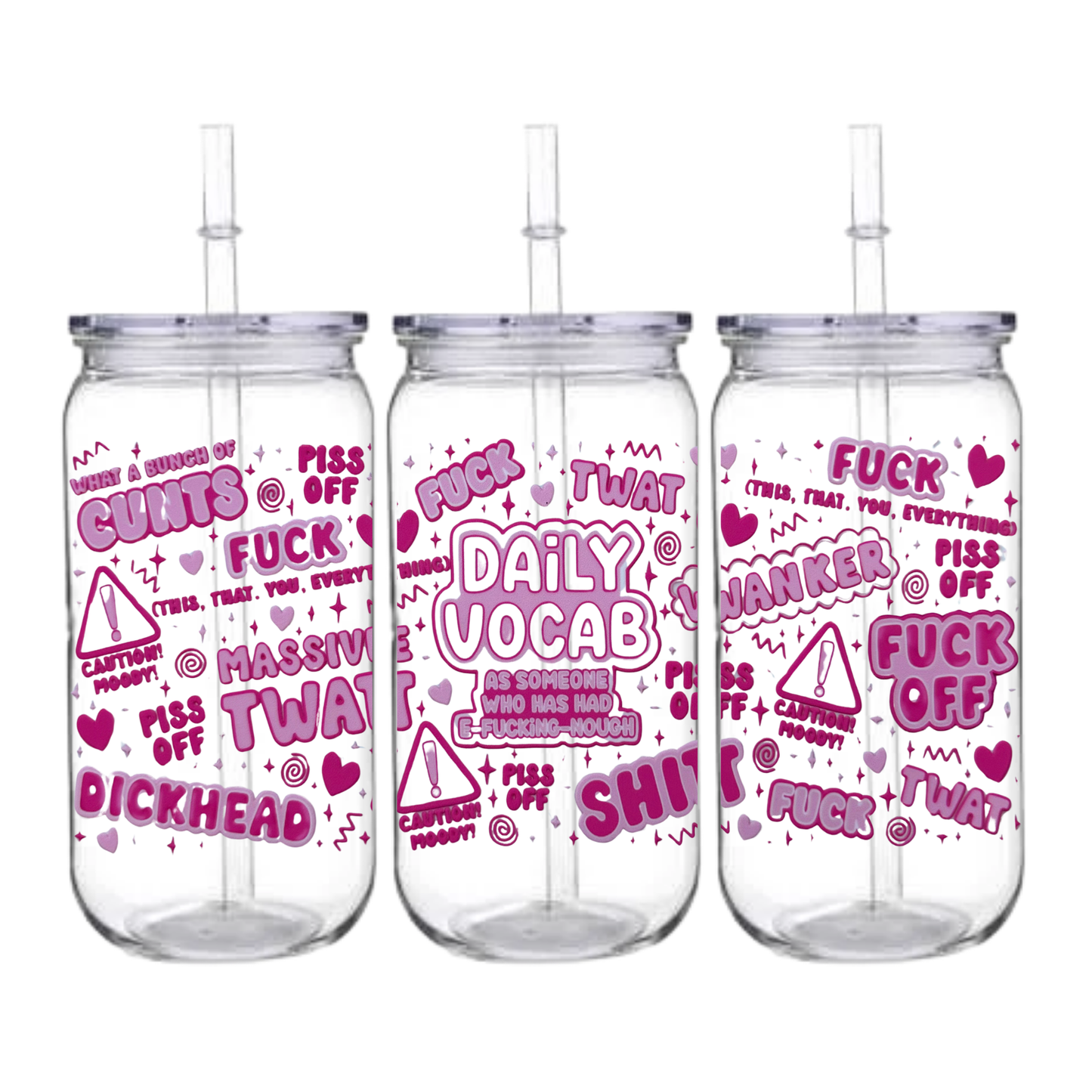 💫 Daily Vocab – Snowglobe Tumbler