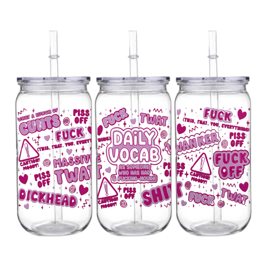 💫 Daily Vocab – Snowglobe Tumbler