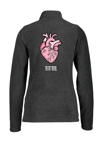 💗 “Anatomical Heart” Fleecejakke
