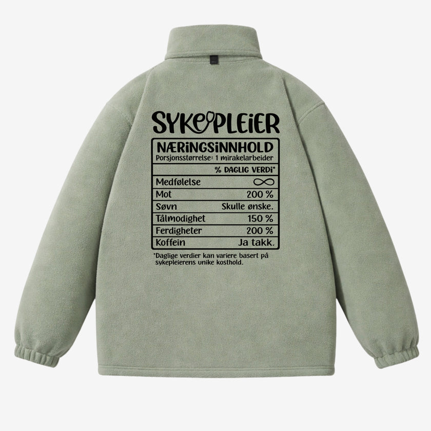 Sykepleier Nutrition - Fleecejakke