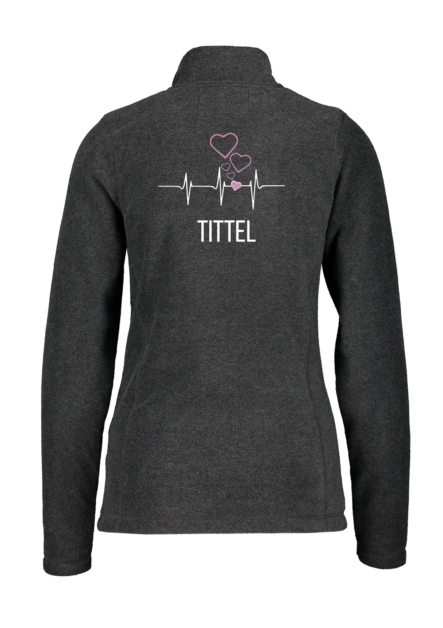 ❤️ “Heartbeat Love” Fleecejakke