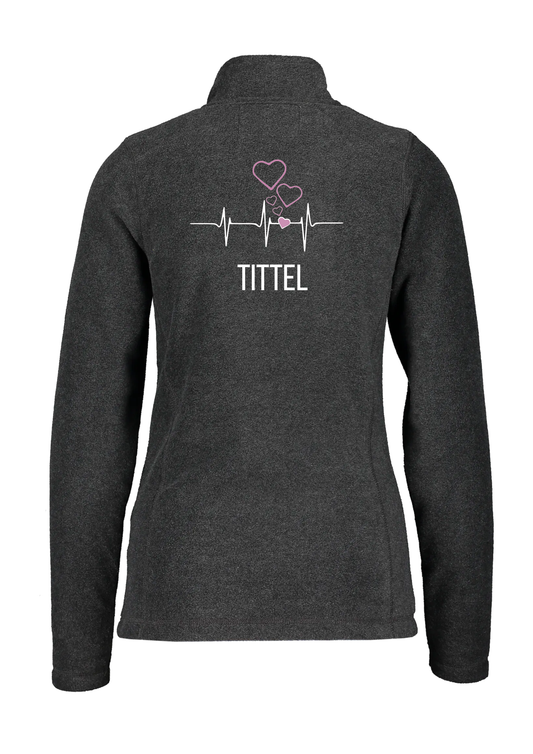 ❤️ “Heartbeat Love” Fleecejakke