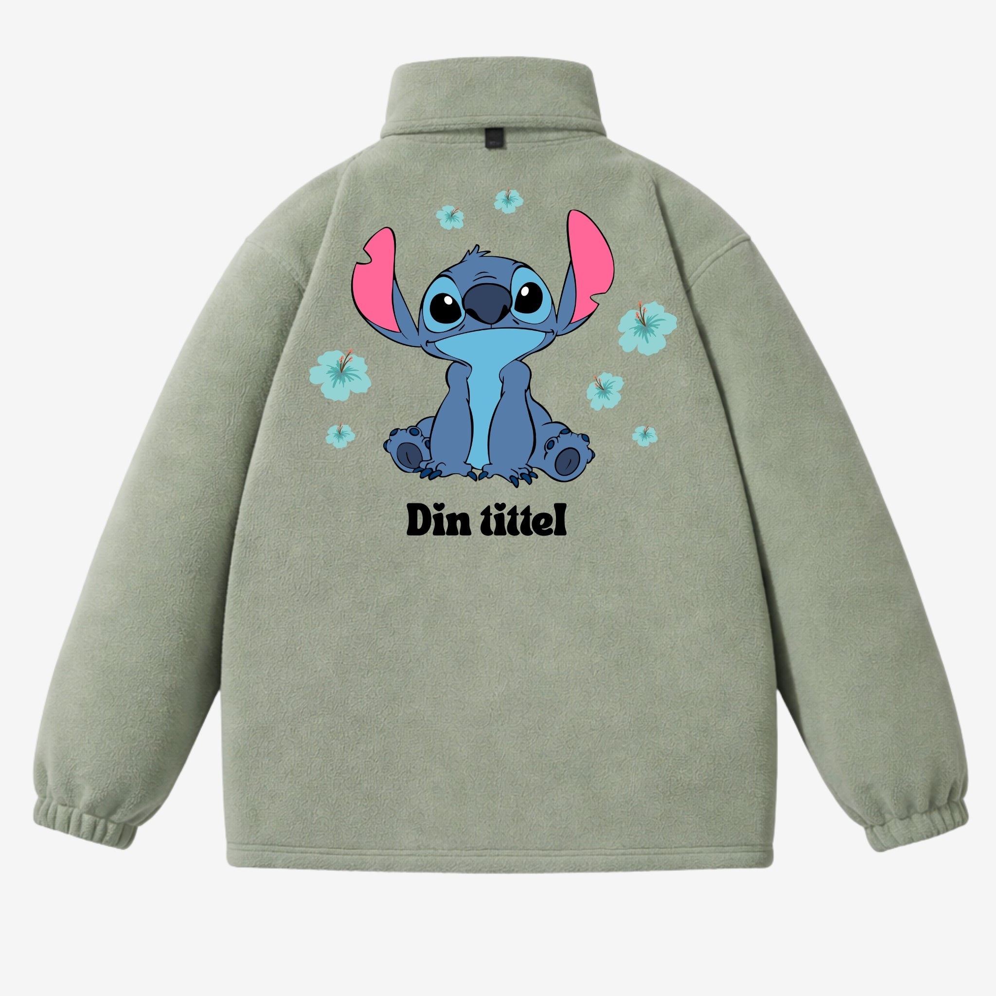 Stitchy - Fleecejakke med personlig trykk
