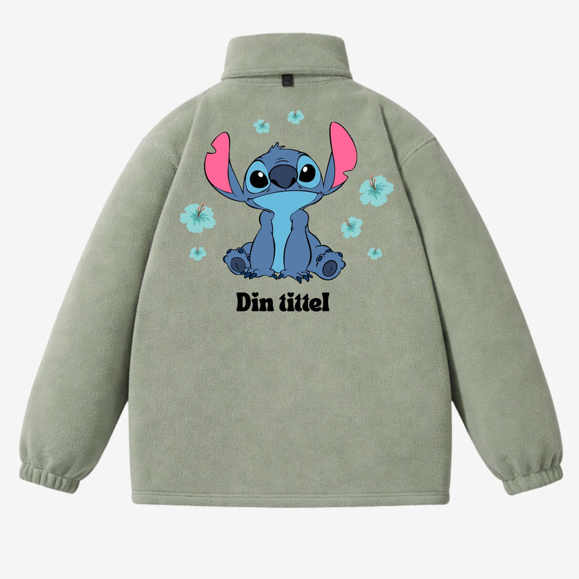 Stitchy - Fleecejakke med personlig trykk