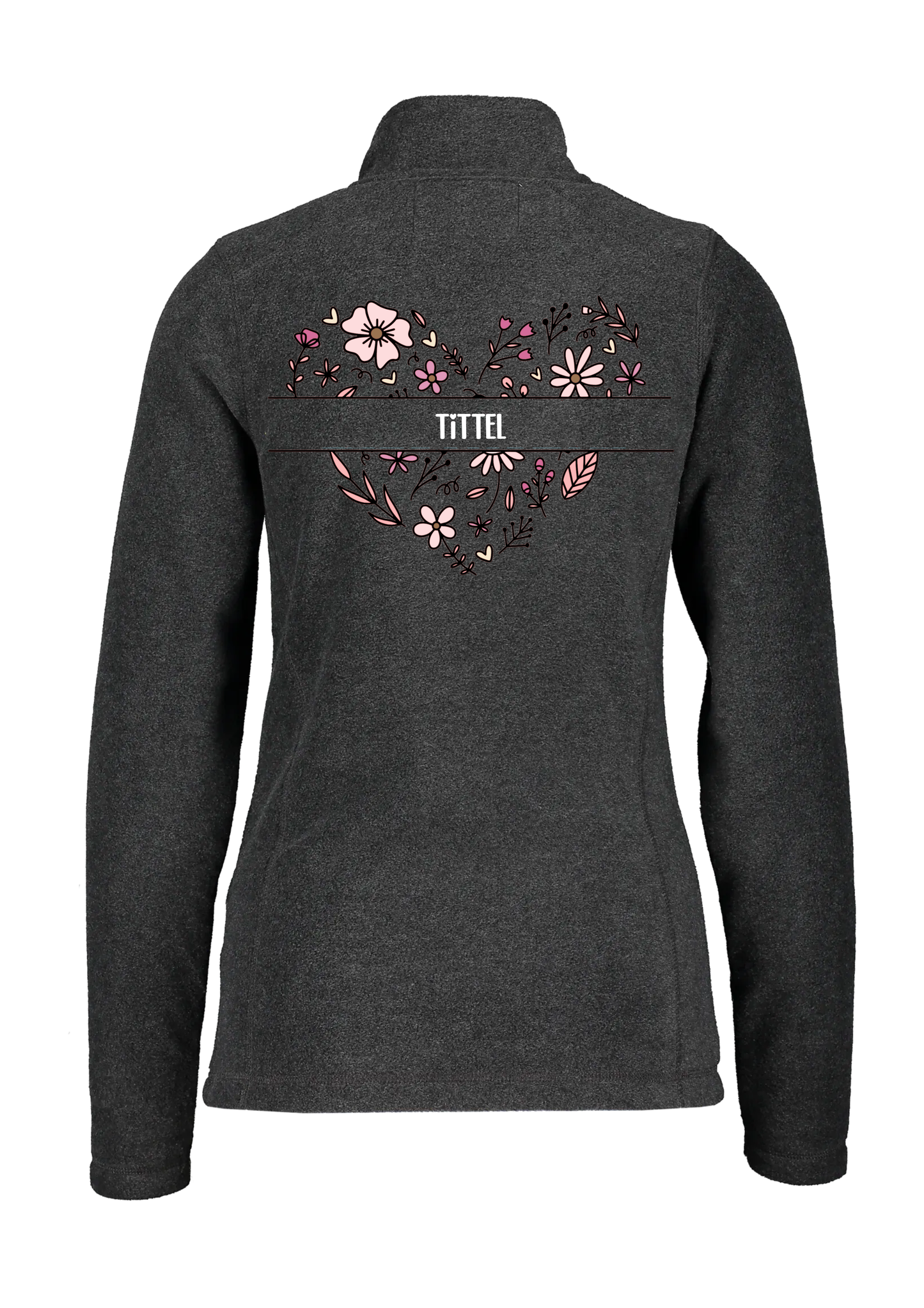 🌸Split heart - fleecejakke