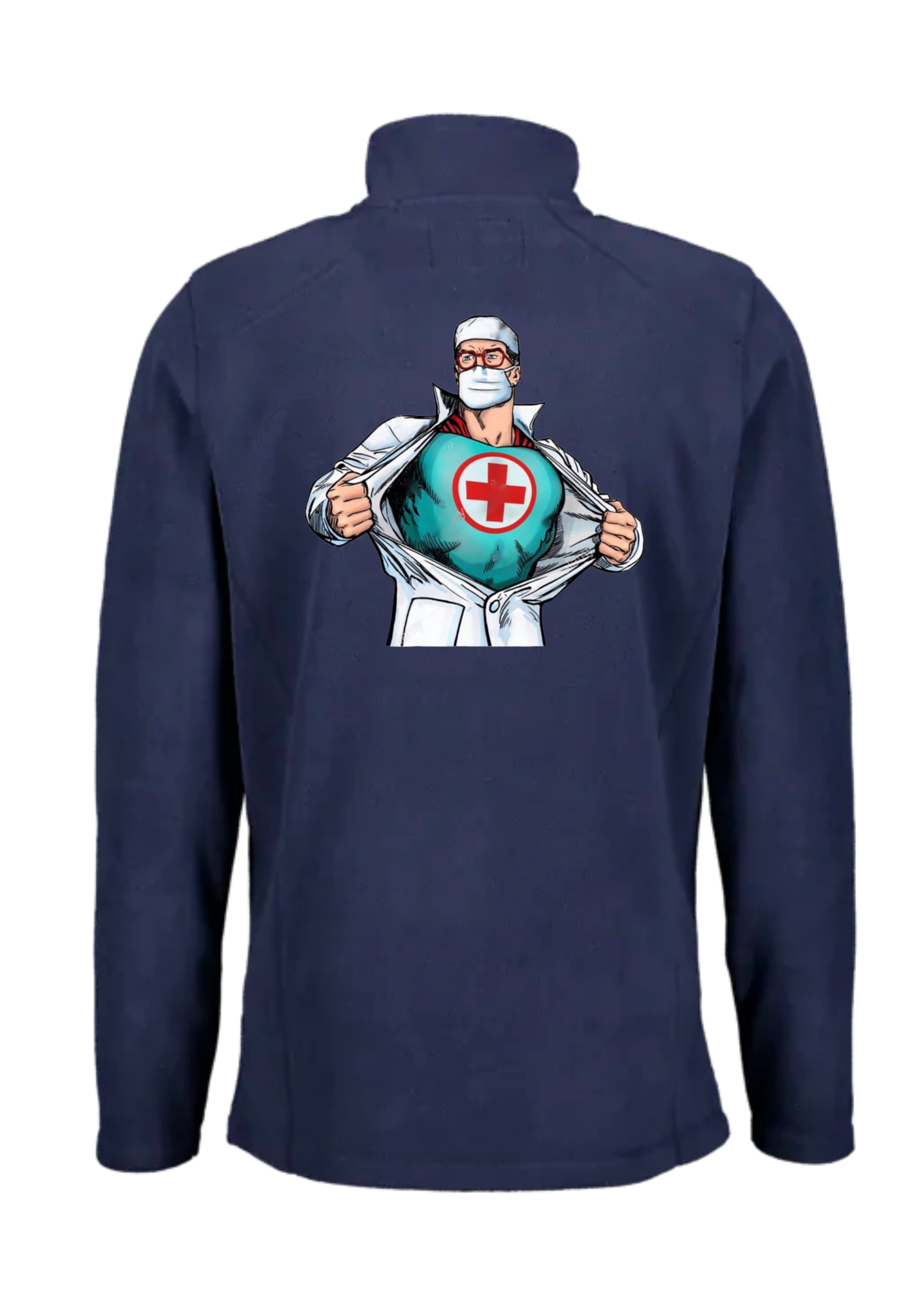 Super Hero - Fleecejakke for menn