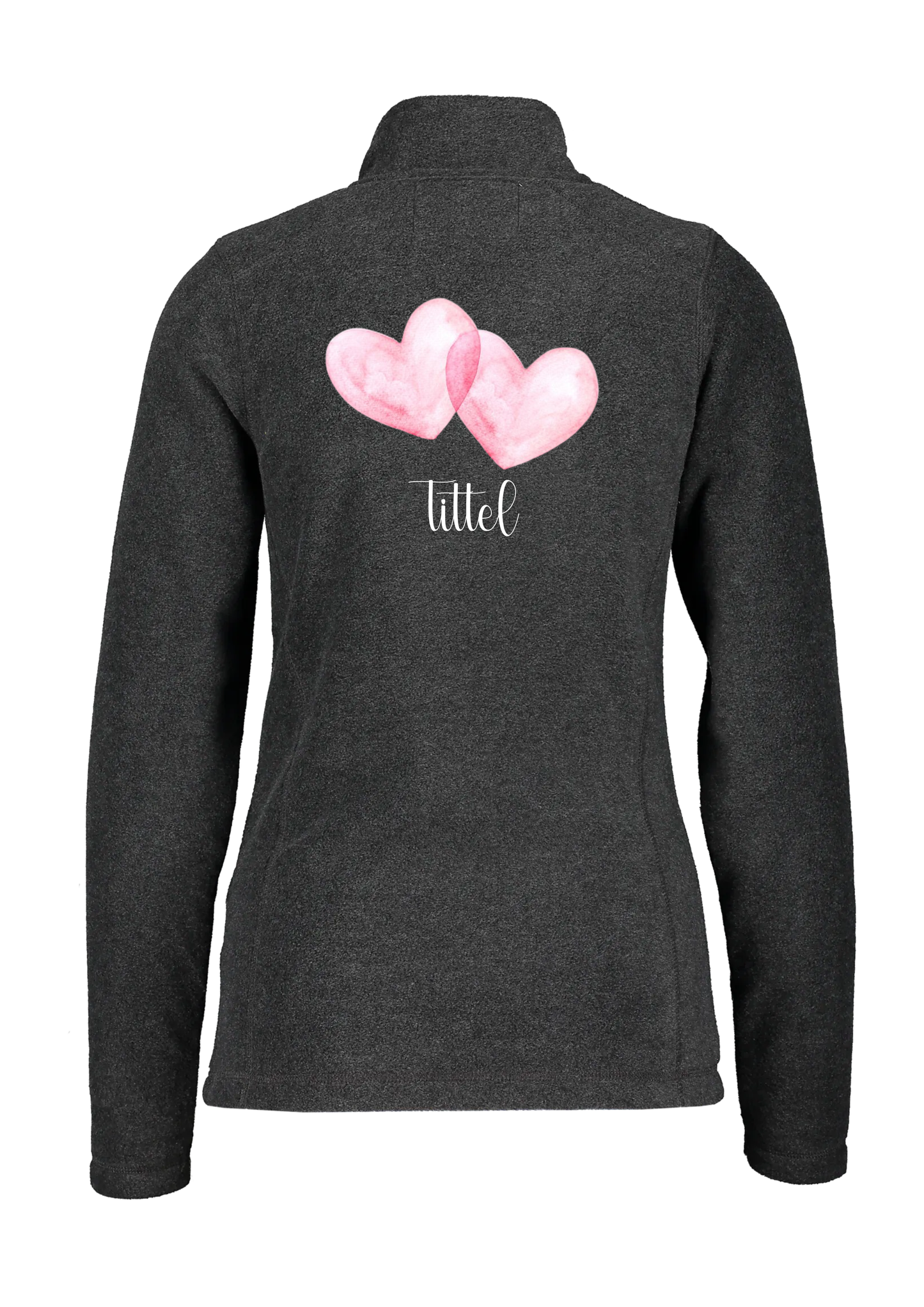 💕 “Double Hearts” Fleecejakke