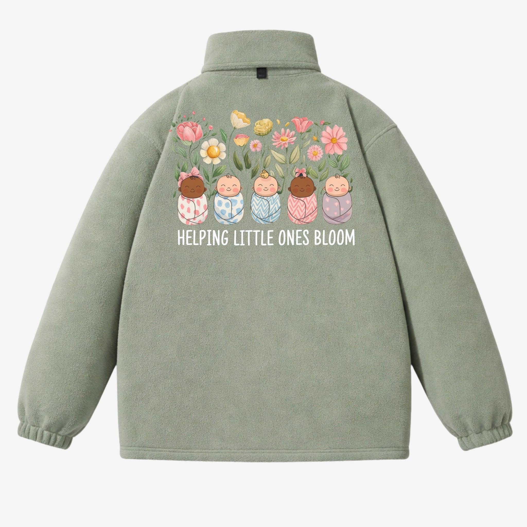 Bloom little one - Fleecejakke