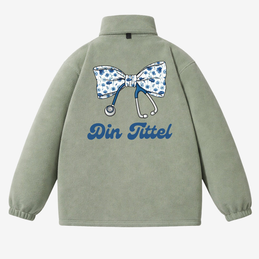 Blue Bow - Fleecejakke