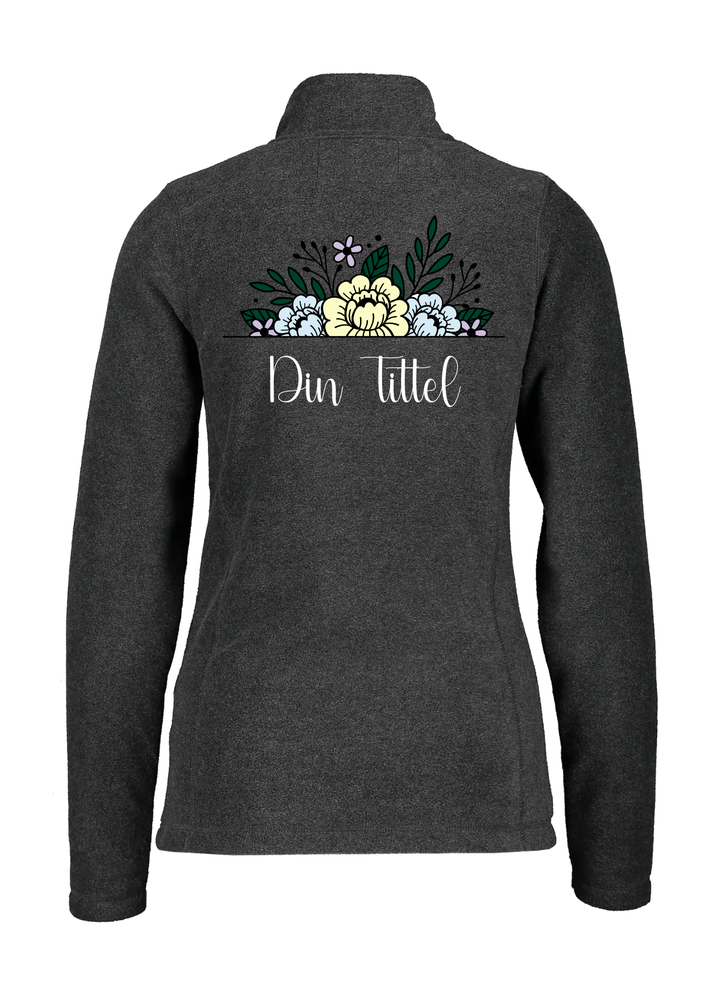 Half a flower - Fleecejakke
