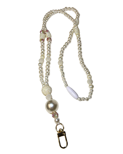 🤍 Kortsnor “Vanilla Shift” – Perlehvit