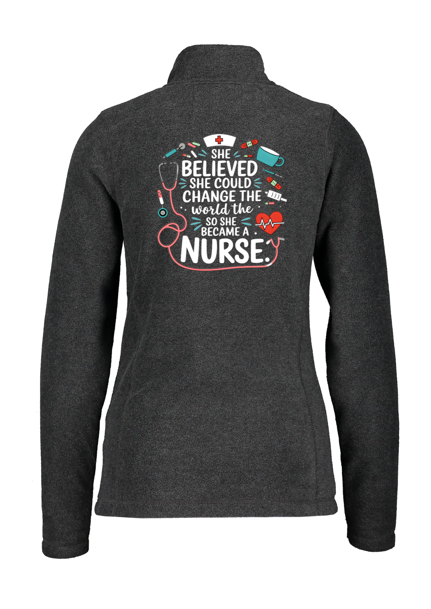 💙 "She Believed She Could" – Fleece