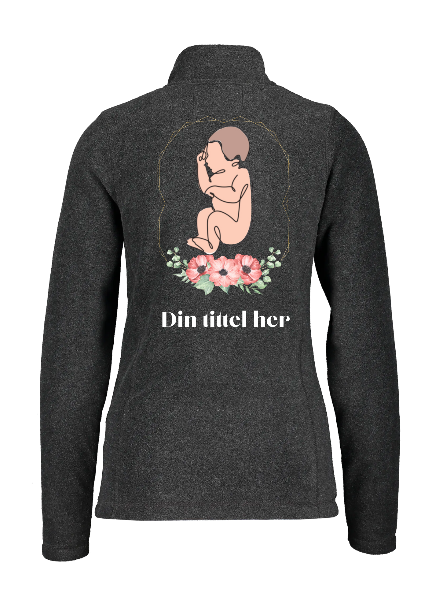 👶 “Baby Bloom” Fleecejakke