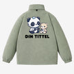 Sweet Panda - Fleecejakke med personlig design