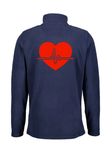 Heartbeat – Fleecejakke for menn