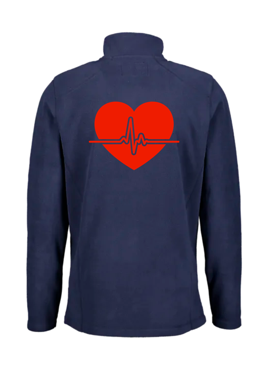 Heartbeat – Fleecejakke for menn