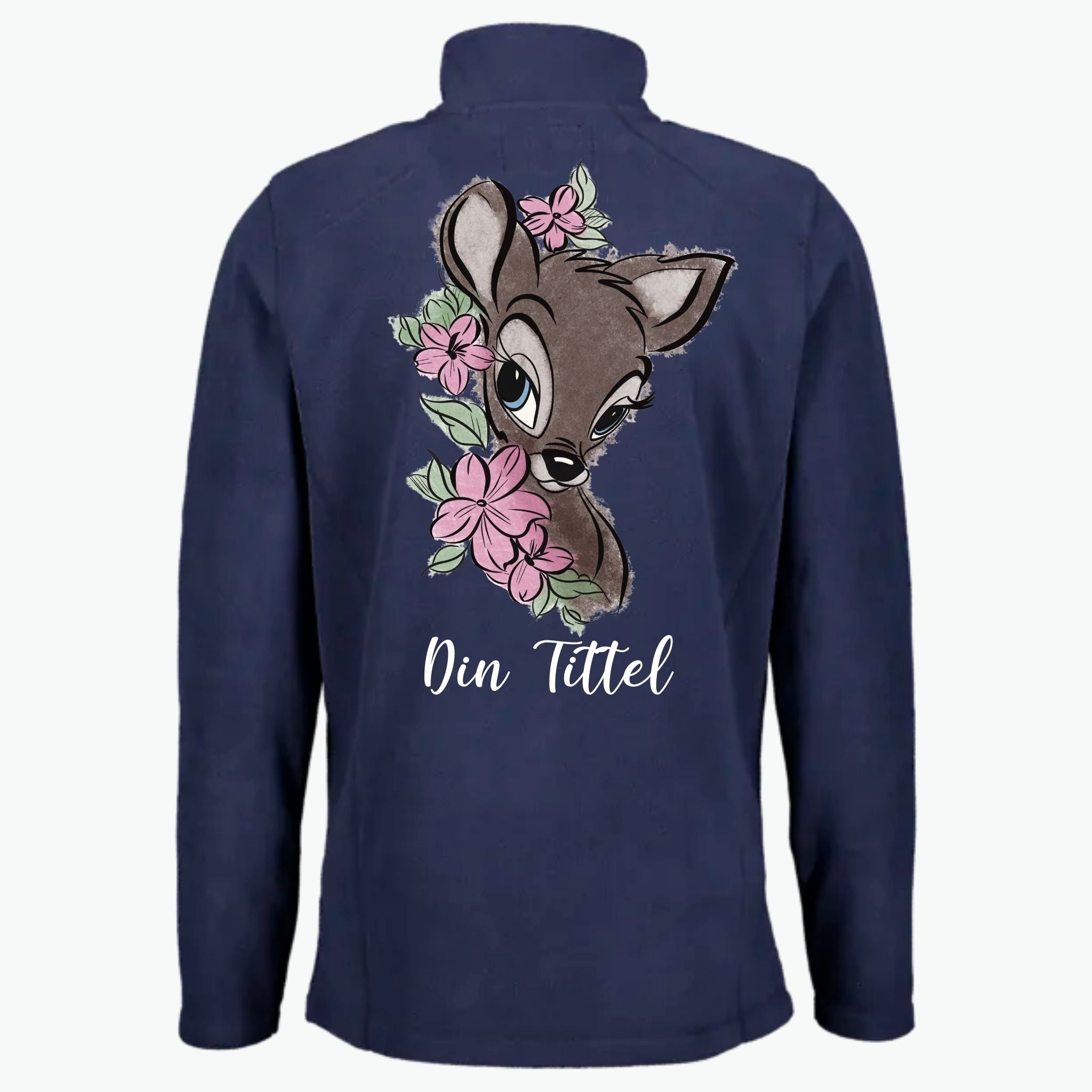 Bambi - Fleeecejakke med personlig trykk