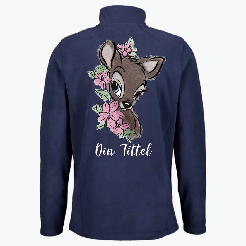 Bambi - Fleeecejakke med personlig trykk