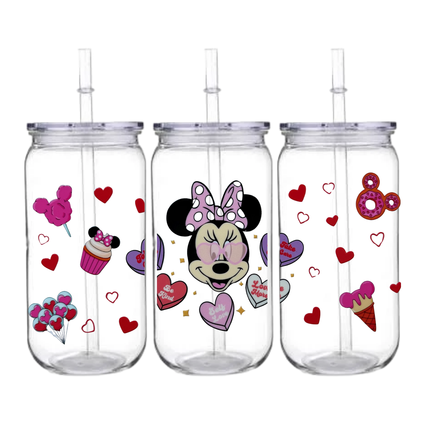 Minnie - Snowglobe tumbler