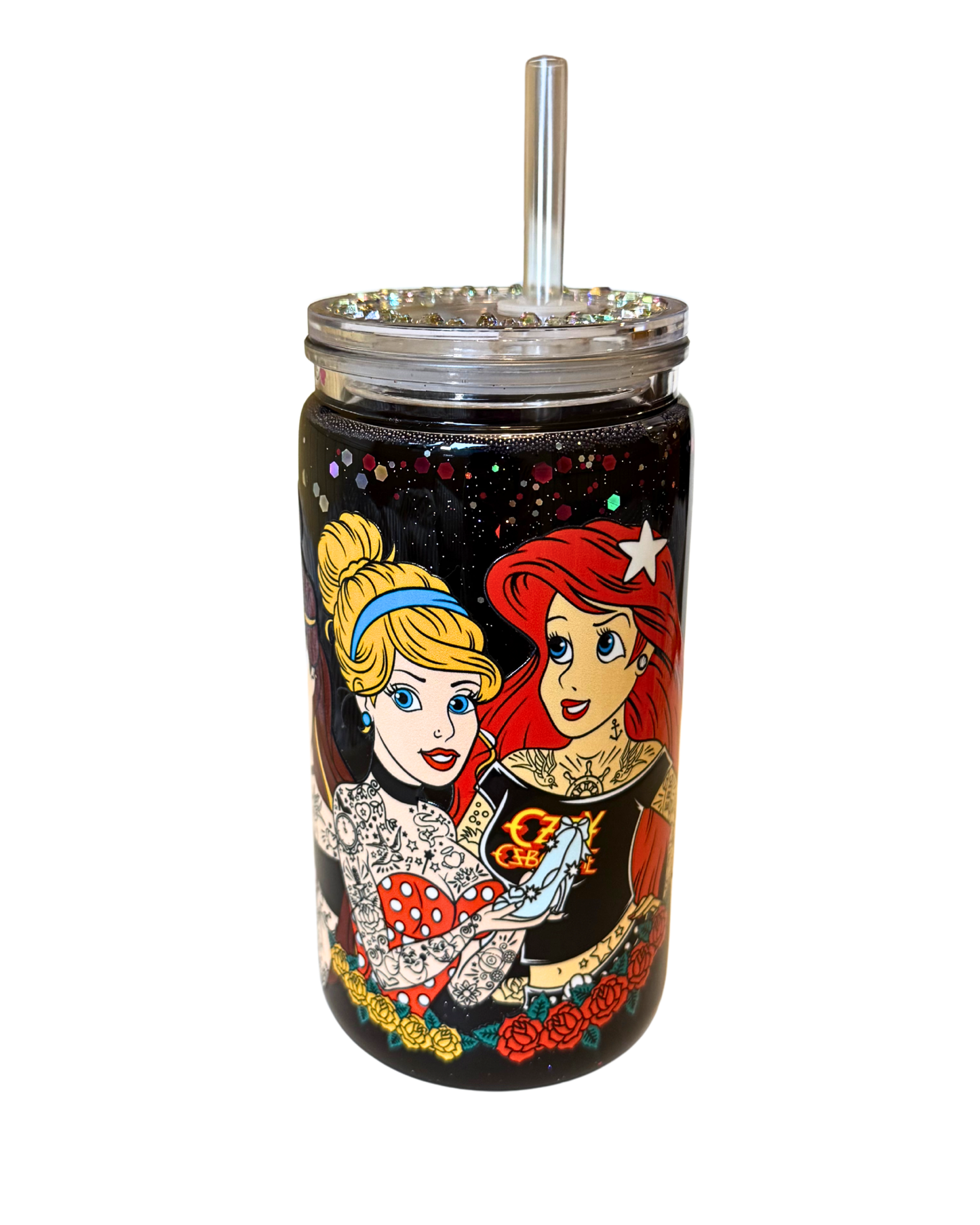 Dark Disney Princess - Snowglobe tumbler
