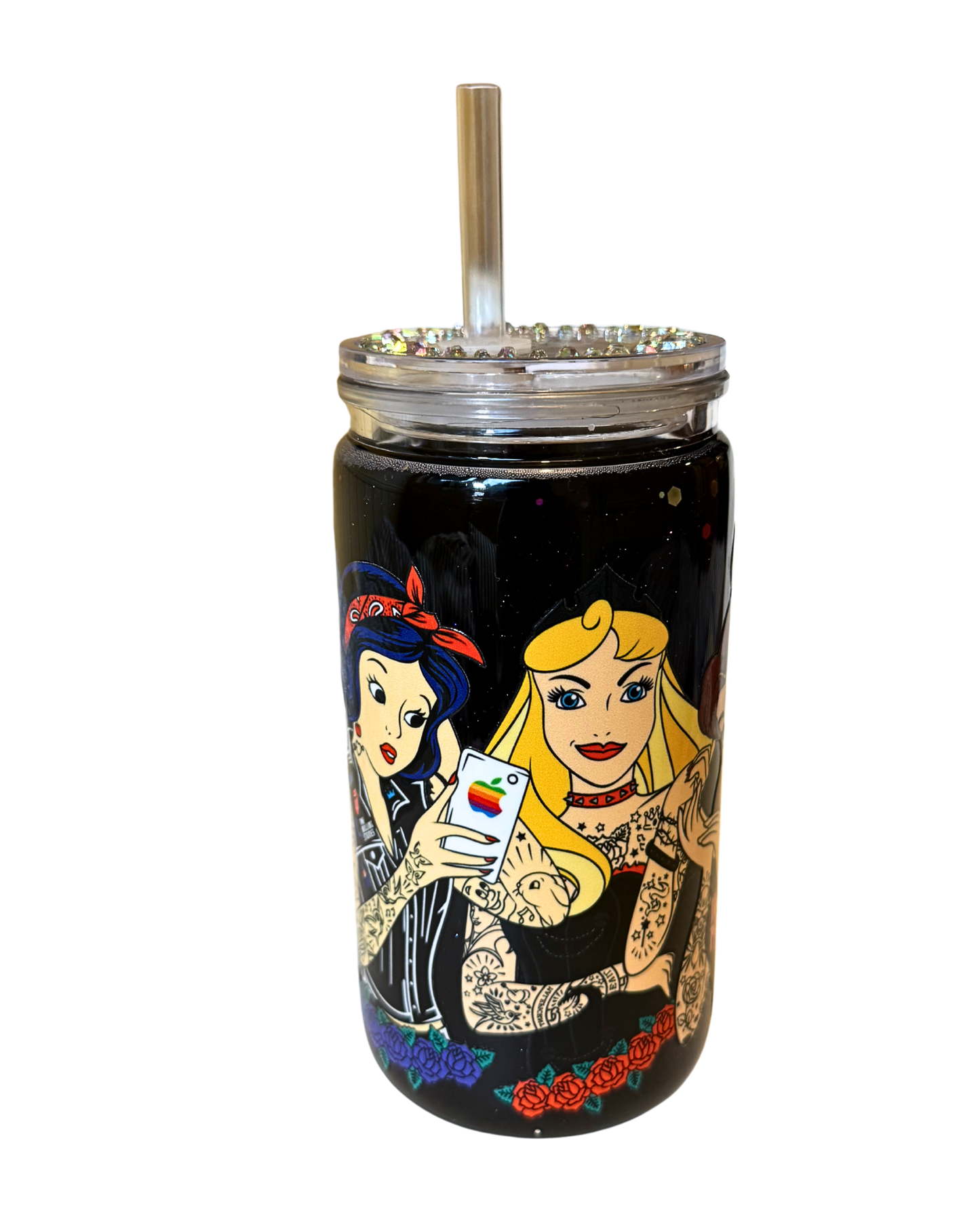 Dark Disney Princess - Snowglobe tumbler