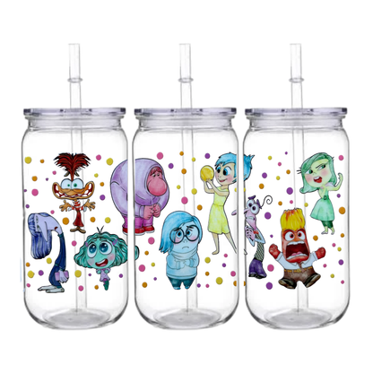 🌈 Inside Glow – Snowglobe Tumbler