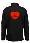 Heartbeat – Fleecejakke for menn