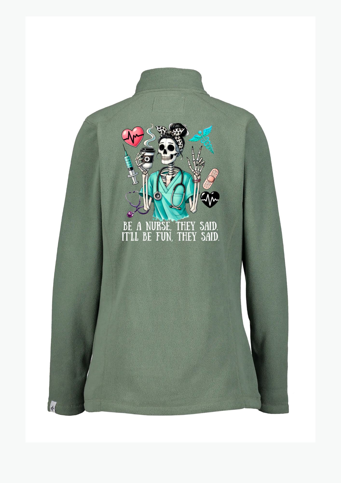 ☠️ They Said - Fleecejakke