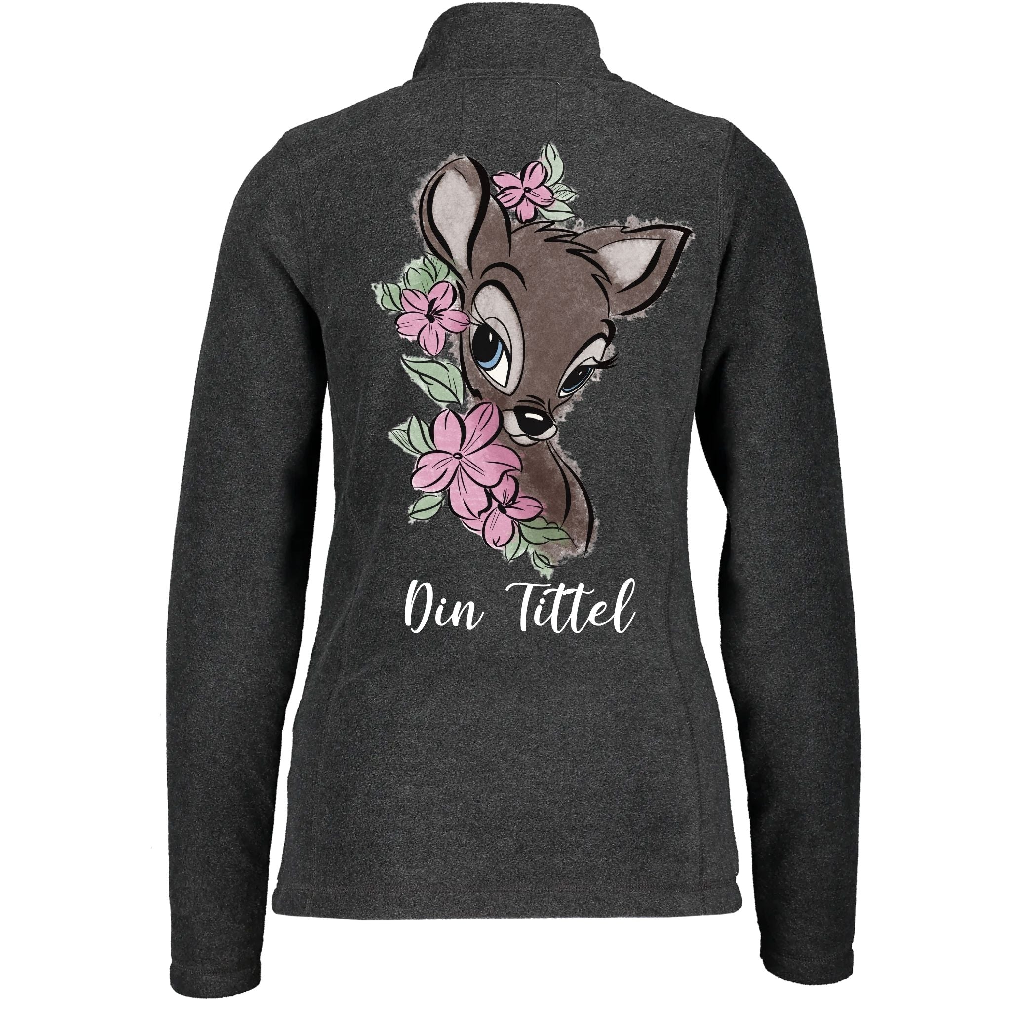 Bambi - Fleeecejakke med personlig trykk