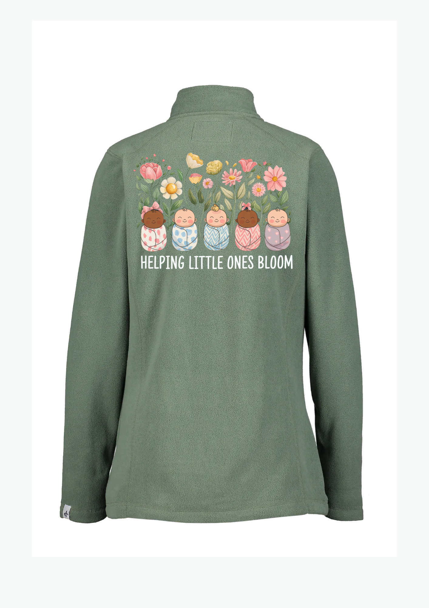 Bloom little one - Fleecejakke