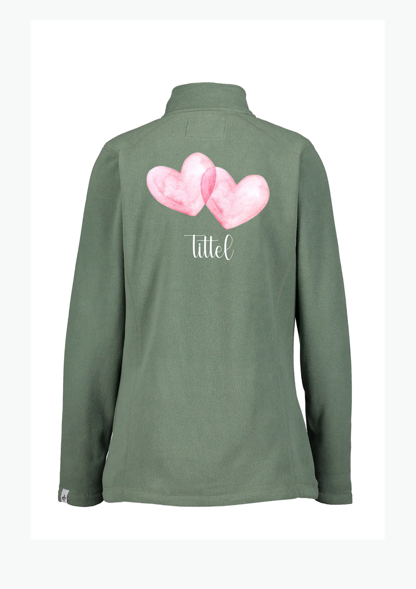 💕 “Double Hearts” Fleecejakke