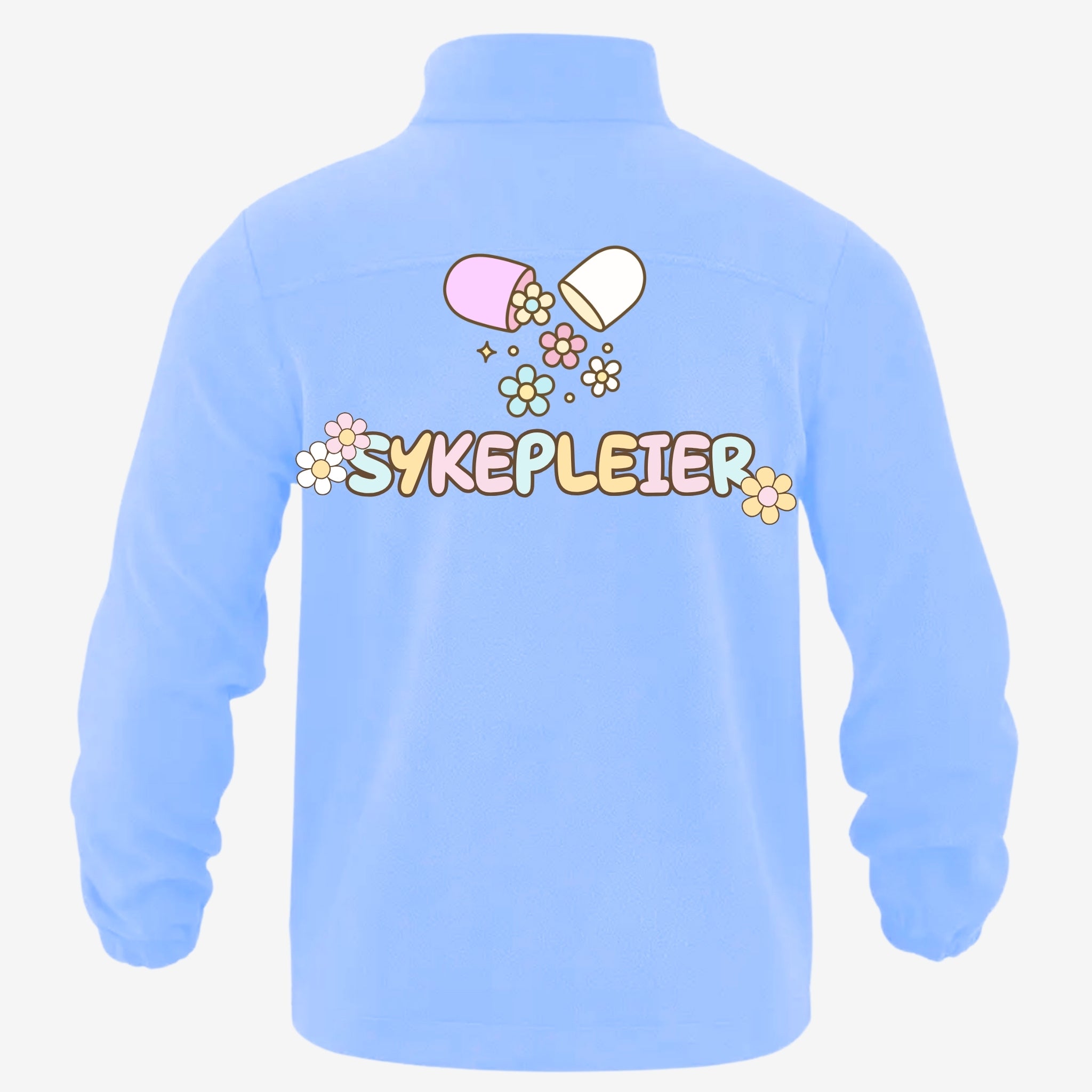 Cartoonie - Fleecejakke med personlig trykk