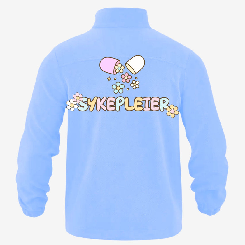 Cartoonie - Fleecejakke med personlig trykk