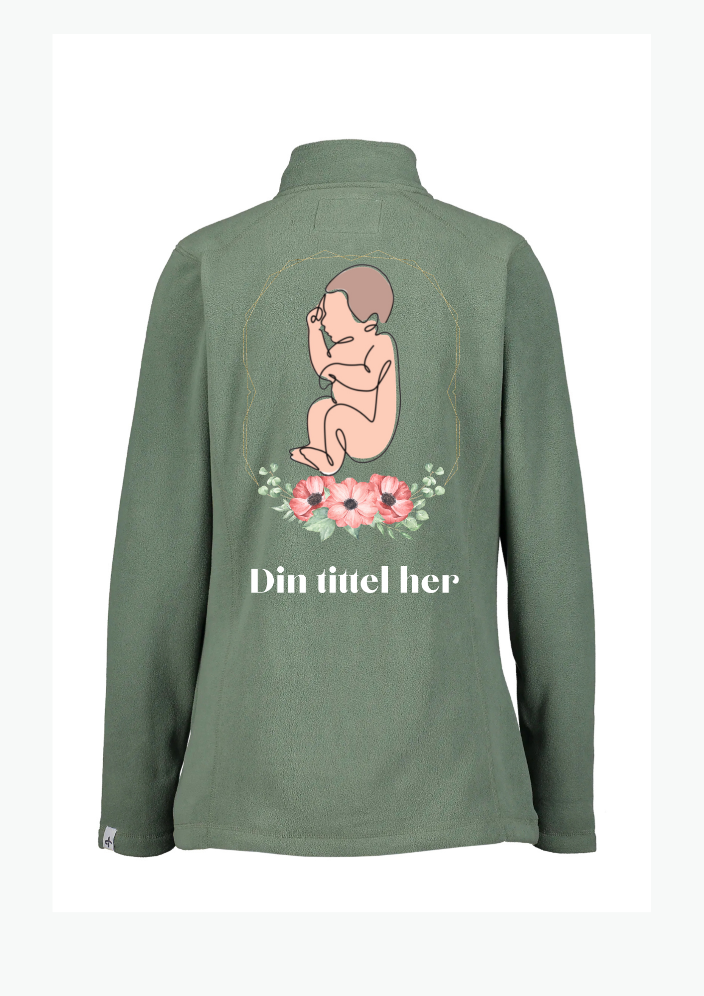 👶 “Baby Bloom” Fleecejakke