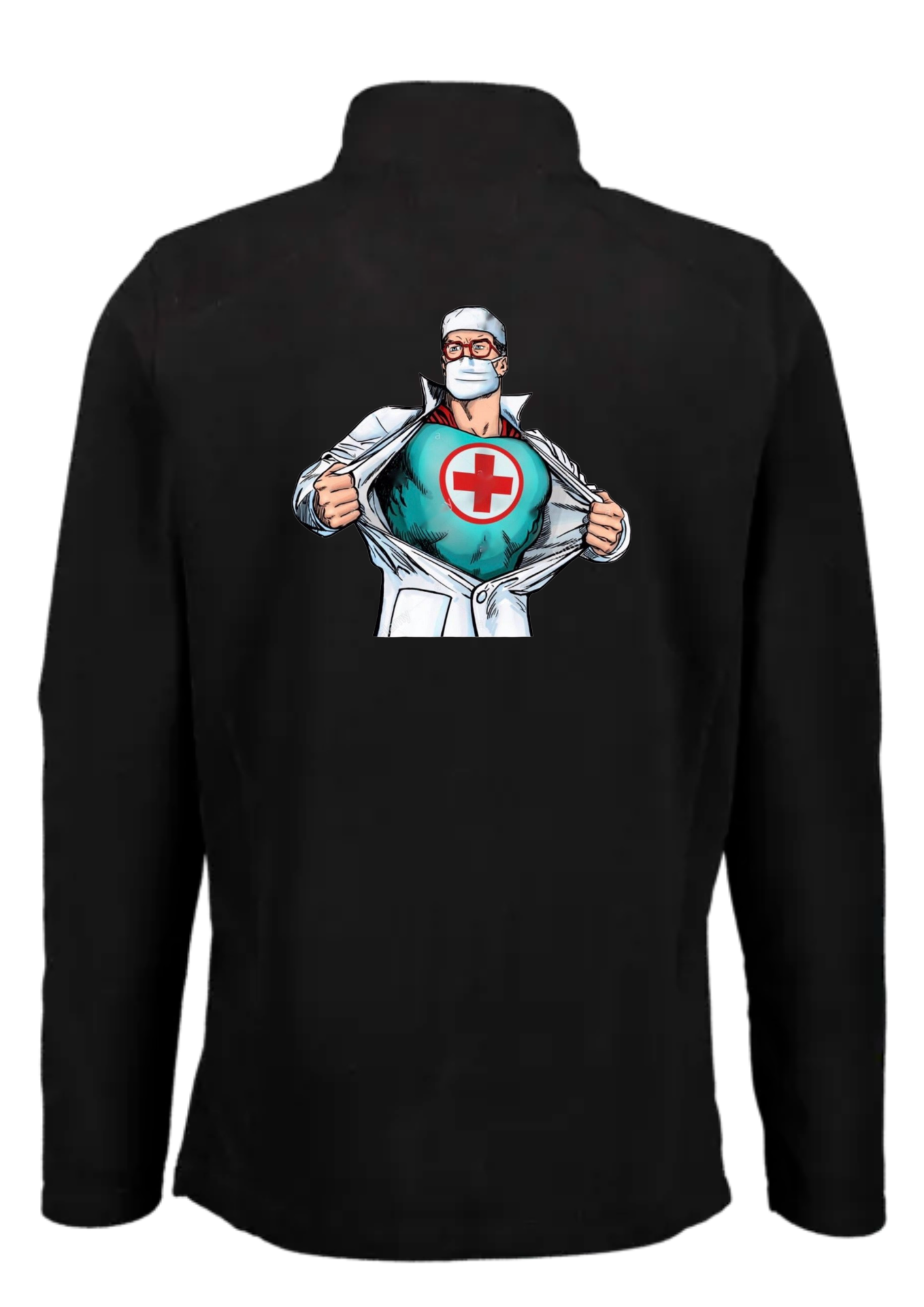 Super Hero - Fleecejakke for menn