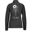Simple Flower - Fleecejakke med personlig trykk