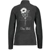 Simple Flower - Fleecejakke med personlig trykk