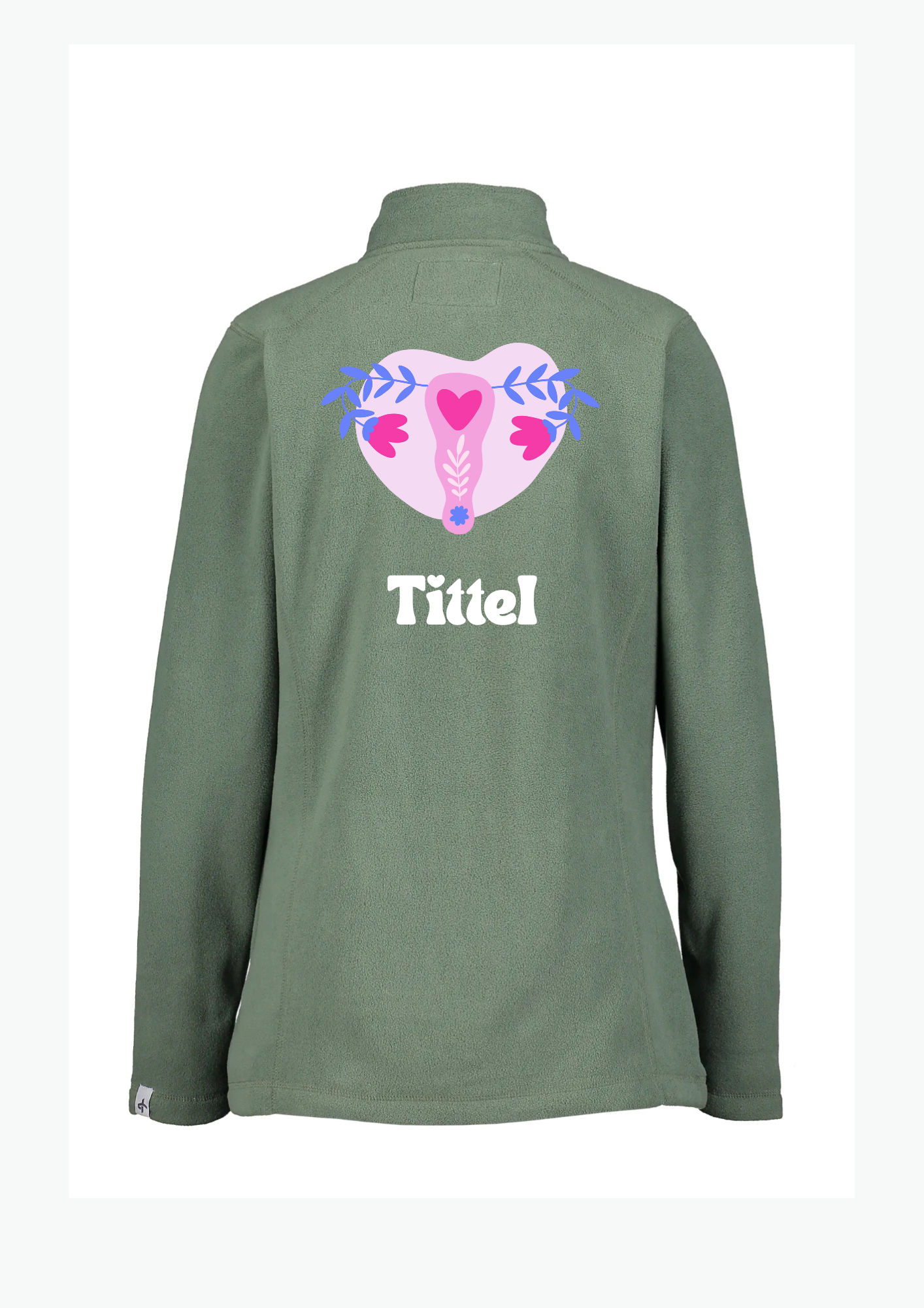 Uterus Heart - Fleecejakke