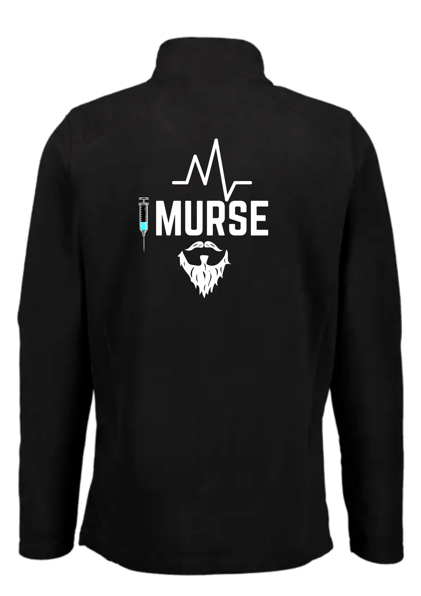 The Man - Fleecejakke for menn