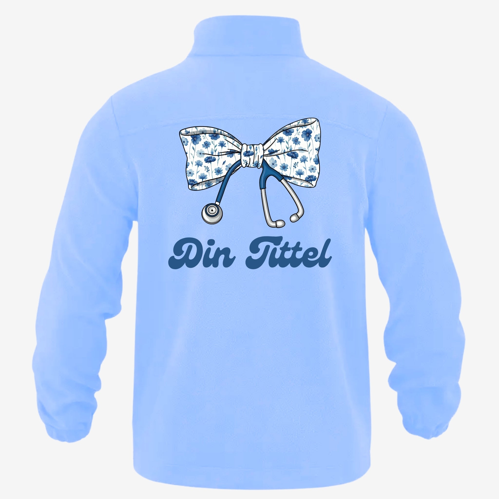 Blue Bow - Fleecejakke