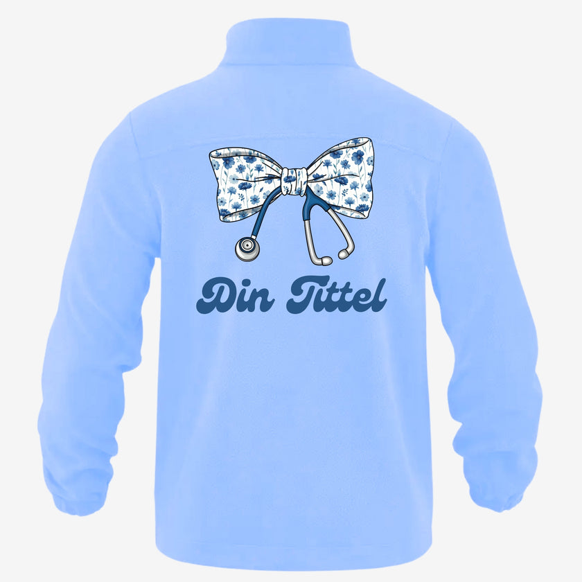 Blue Bow - Fleecejakke