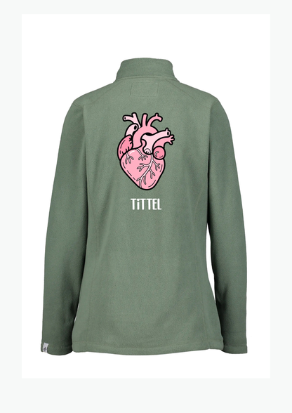 💗 “Anatomical Heart” Fleecejakke
