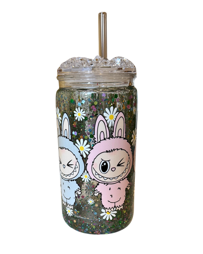 Dancing Labubu - Snowglobe tumbler