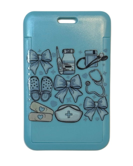 Blue Nurse Vibes – ID-kortholder