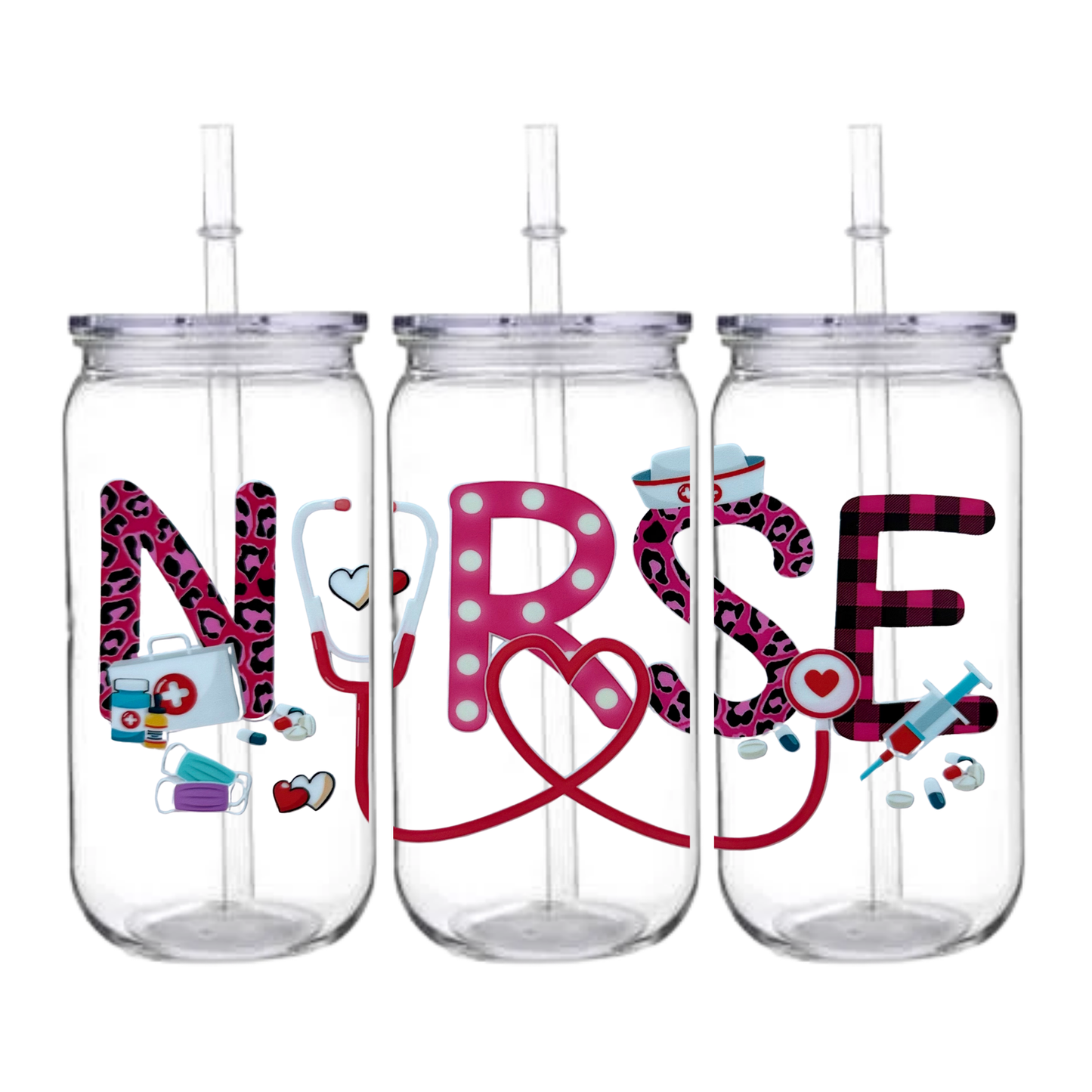 Basic - Snowglobe tumbler