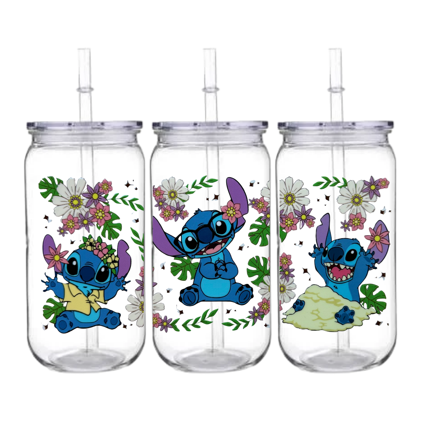 Hawaii Stitch - Snowglobe Tumbler