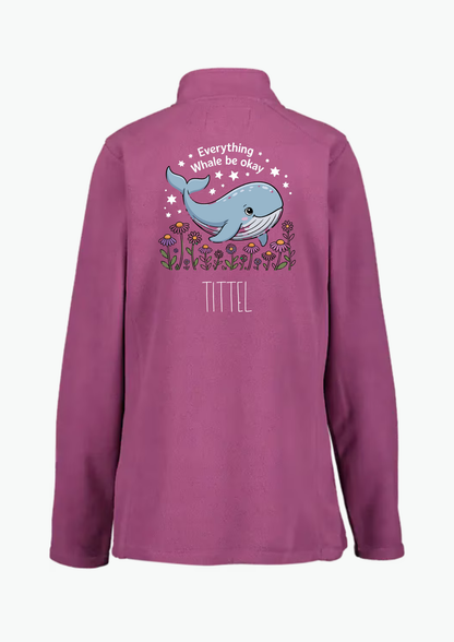 Wale be OK - Fleecejakke
