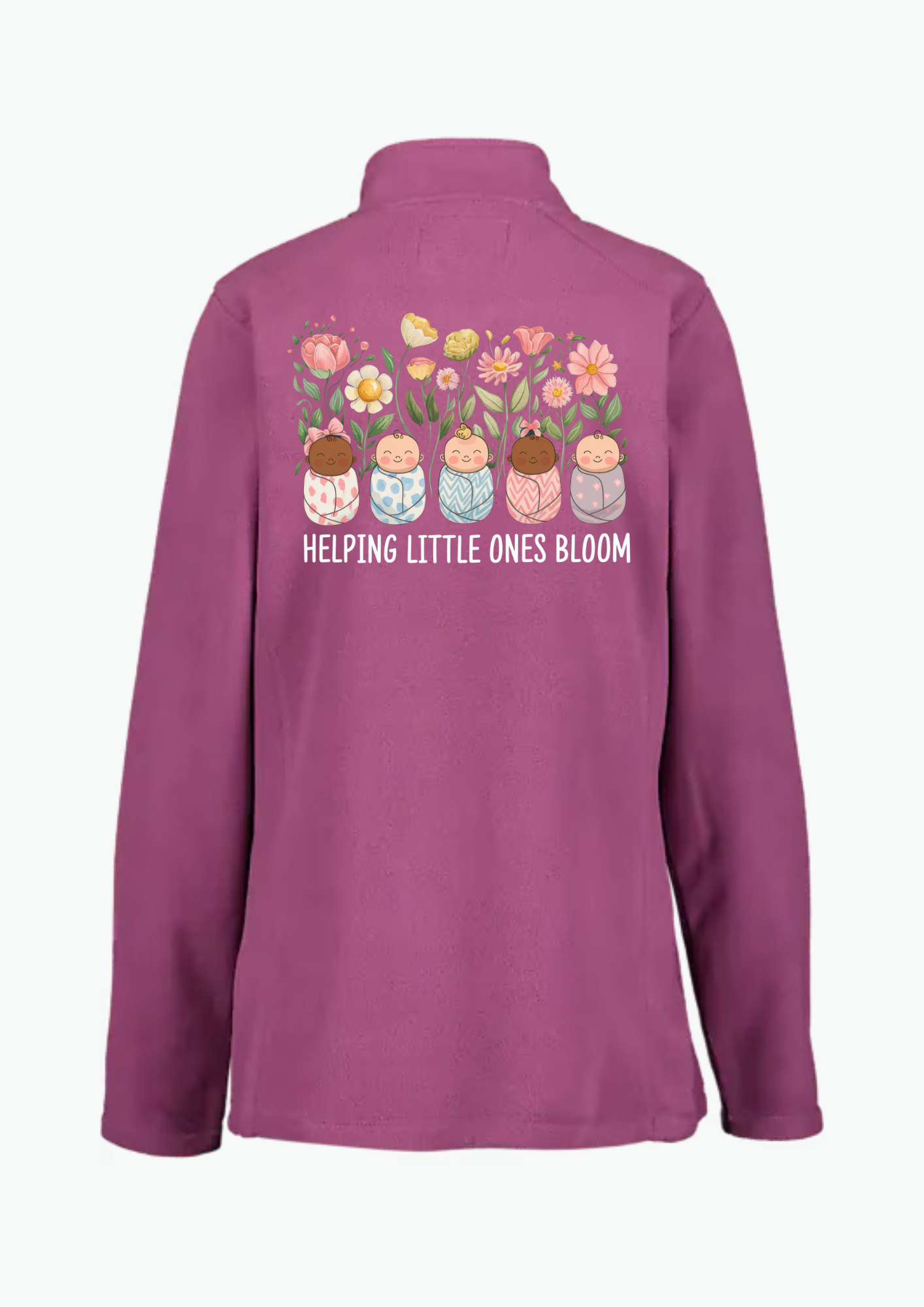 Bloom little one - Fleecejakke