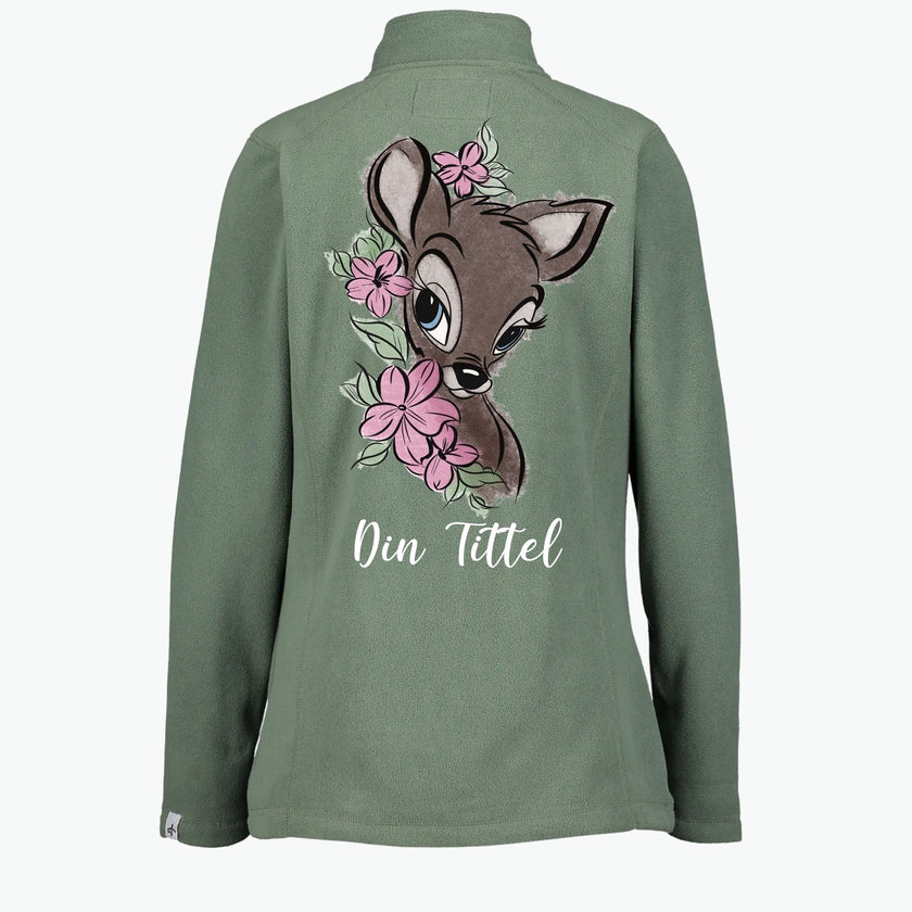 Bambi - Fleeecejakke med personlig trykk