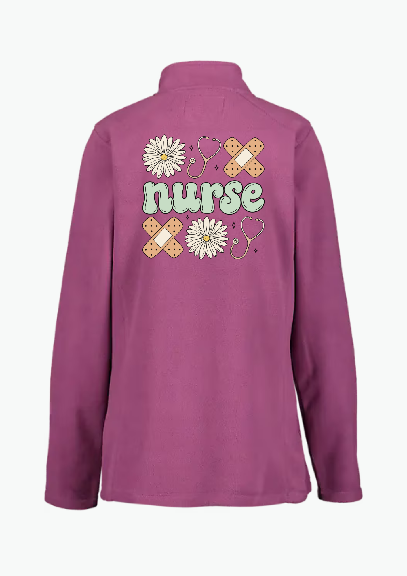 🌼 “Retro Nurse” – Bandage & Daisy Edition